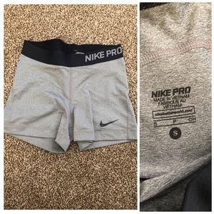Nike Pro compression shorts
